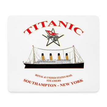 TITANIC COLLECTION created Louis RUNEMBERG © Adagp - Mouse Pad (horizontal) - white - Front