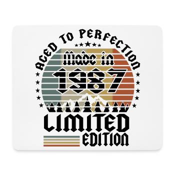 1987 Limited Edition - Mousepad (Querformat) - Weiß - Vorne