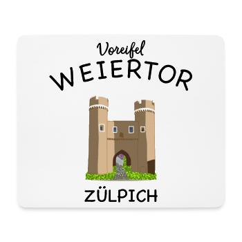 Zülpich, Weiertor, Voreifel - Mousepad (Querformat) - Weiß - Vorne