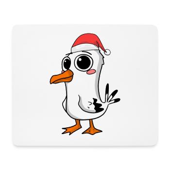 Seagull Christmas - Mouse Pad (horizontal) - white - Front