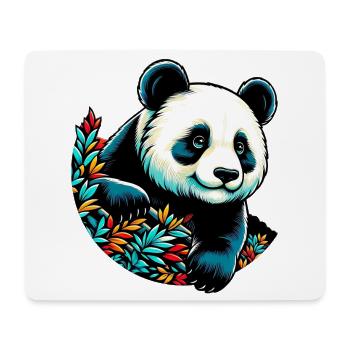 Panda - Mousepad (Querformat) - Weiß - Vorne