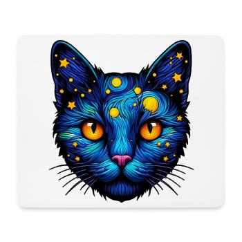 Cat - Mouse Pad (horizontal) - white - Front