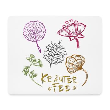 Herb Fairy - Mouse Pad (horizontal) - white - Front