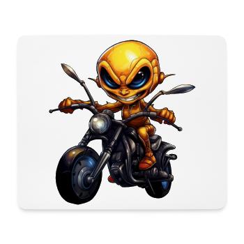 fourmis moto / motocycliste fourmi - Tapis de souris (format paysage) - blanc - Devant