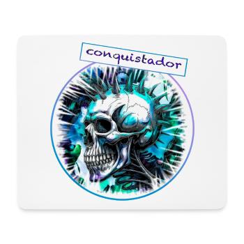 Conquistador - Mousepad (Querformat) - Weiß - Vorne