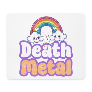 Death Metal - Mousepad (Querformat) - Weiß - Vorne