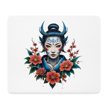 The Secret to Pale Beauty: The Beautiful Girl - Mouse Pad (horizontal) - white - Front