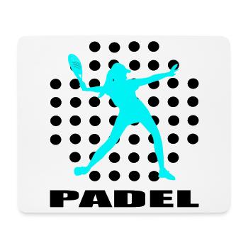Padel - Mouse Pad (horizontal) - white - Front