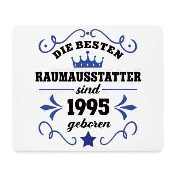 Interior Decorator Birthday Vintage 1995 Decorator - Mouse Pad (horizontal) - white - Front