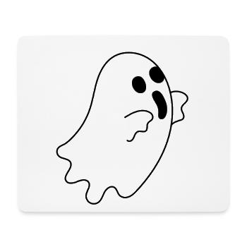 Ghost - Mouse Pad (horizontal) - white - Front
