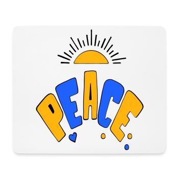 Peace - Mouse Pad (horizontal) - white - Front
