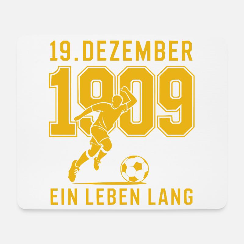 Dortmund 19 December 1909 Football - Mouse Pad (horizontal) - white