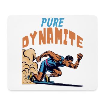 Sprinter: Pure Dynamite - Mouse Pad (horizontal) - white - Front