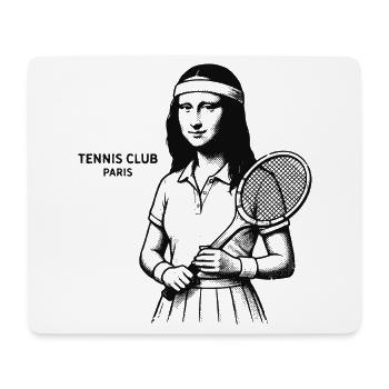Tennis Art, Tennis Club Paris Shirt, Hoodie, Bag - Mouse Pad (horizontal) - white - Front