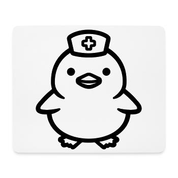 Krankenschwester - Mousepad (Querformat) - Weiß - Vorne