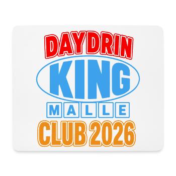 Malle 2026 Daydrin KING Malle Club 2026 - Tapis de souris (format paysage) - blanc - Devant
