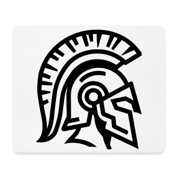spartan - Tapis de souris (format paysage) - blanc - Devant