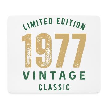 Édition limitée 1977 Vintage Classic Anniversaire - Tapis de souris (format paysage) - blanc - Devant