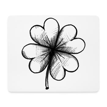 Shamrock Luck - Illustration - Mouse Pad (horizontal) - white - Front