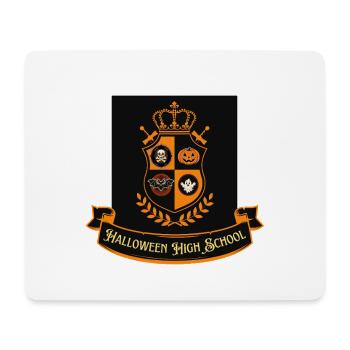 Halloween High School Wappen - Mousepad (Querformat) - Weiß - Vorne