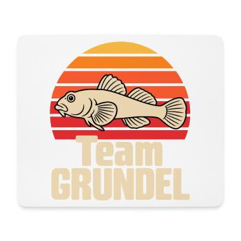 Team Grundel - Mousepad (Querformat) - Weiß - Vorne