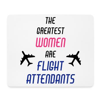 ★ Designfarben änderbar ★ The greatest women are - Mousepad (Querformat) - Weiß - Vorne