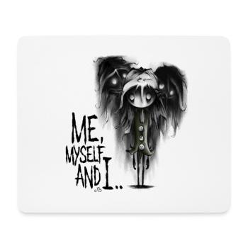 ME MYSELF AND OTHER STORIES - Mousepad (Querformat) - Weiß - Vorne