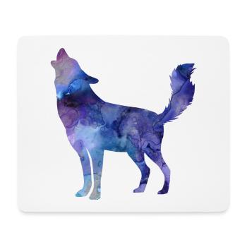 The Howl of the Wolf - Mouse Pad (horizontal) - white - Front