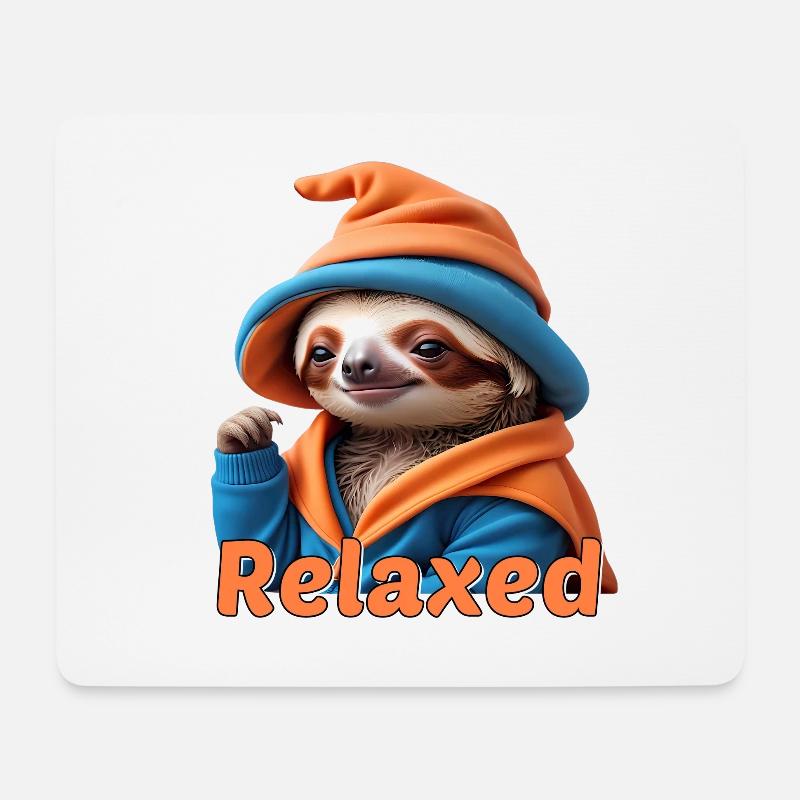 Sloth - Mouse Pad (horizontal) - white