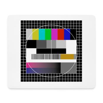 deathly silence - Mouse Pad (horizontal) - white - Front
