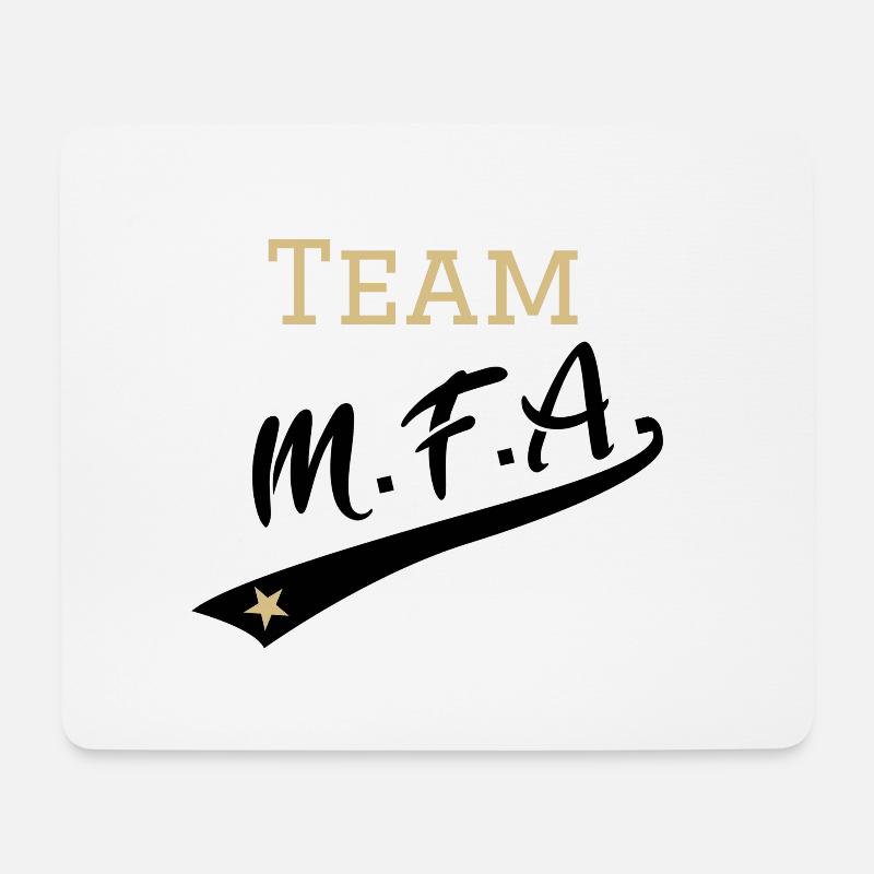 Team Mfa | Medizinische Fachangestellte Arztpraxis - Mousepad (Querformat) - Weiß