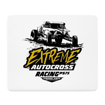 Autocross - Buggy - 4x4 - Offroad - Mouse Pad (horizontal) - white - Front