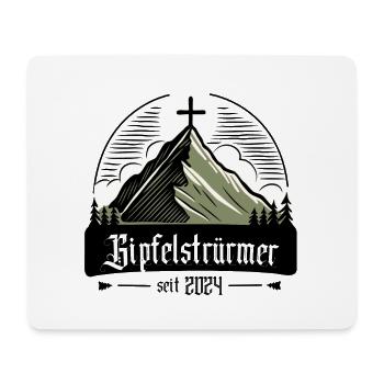 Randonneurs du sommet - Alpinistes 2024 - Tapis de souris (format paysage) - blanc - Devant