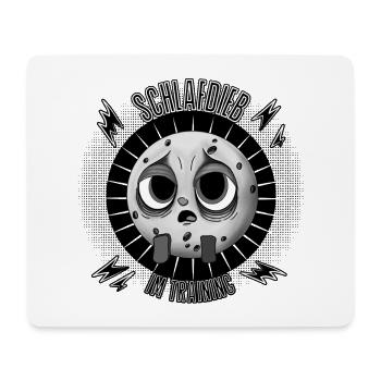 Schlafdieb? Schon in Ausbildung! - Mousepad (Querformat) - Weiß - Vorne