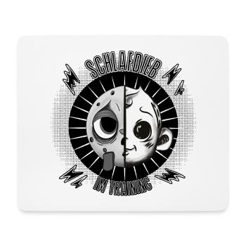 Schlafdieb? Schon in Ausbildung! - Mousepad (Querformat) - Weiß - Vorne