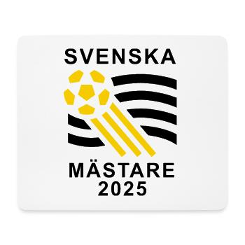 Schwedischer Meister 2025 - Mousepad (Querformat) - Weiß - Vorne