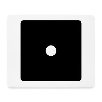 dit - Tapis de souris (format paysage) - blanc - Devant