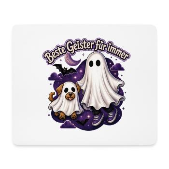 Geister-Bande - Mousepad (Querformat) - Weiß - Vorne