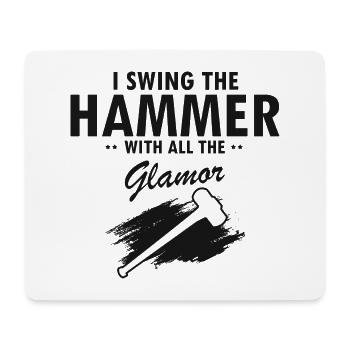 House Demolition and Renovation Design - Mouse Pad (horizontal) - white - Front