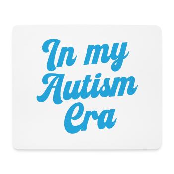 In meiner Autismus-Ära - Mousepad (Querformat) - Weiß - Vorne