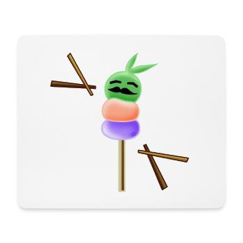 Brochette De Pousse ! - Tapis de souris (format paysage) - blanc - Devant