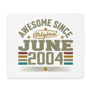 June 2004 Birthday Gift June 2004 June - Mouse Pad (horizontal) - white - Front