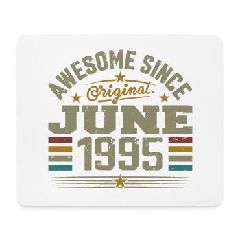Juin 1995 Cadeau D’anniversaire Juin 1995 Juin - Tapis de souris (format paysage) - blanc - Devant