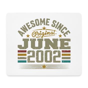 June 2002 Birthday Gift June 2002 June - Mouse Pad (horizontal) - white - Front