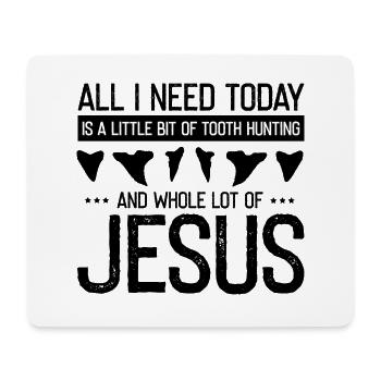 Paleontologist Designs Fossil Hunter Student - Mouse Pad (horizontal) - white - Front