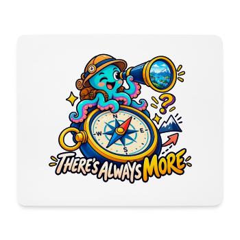Es gibt immer mehr - Mousepad (Querformat) - Weiß - Vorne