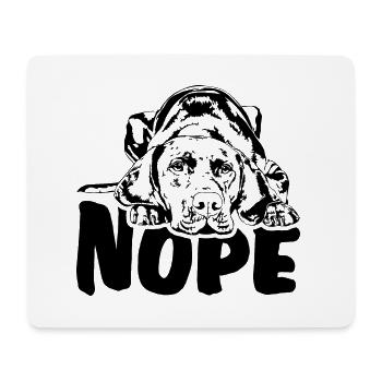 Magyar VIZSLA Nope Hundespruch Hunde Spruch - Mousepad (Querformat) - Weiß - Vorne