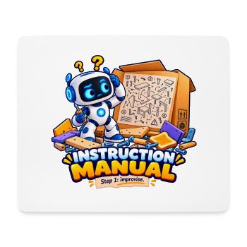 Bedienungsanleitung - Mousepad (Querformat) - Weiß - Vorne
