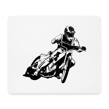 Speedway - Motorcycle Speedway - Tapis de souris (format paysage) - blanc - Devant