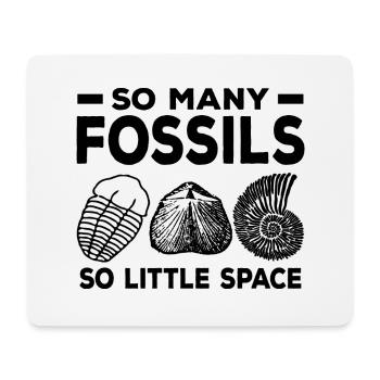 Collecting fossils - Mouse Pad (horizontal) - white - Front